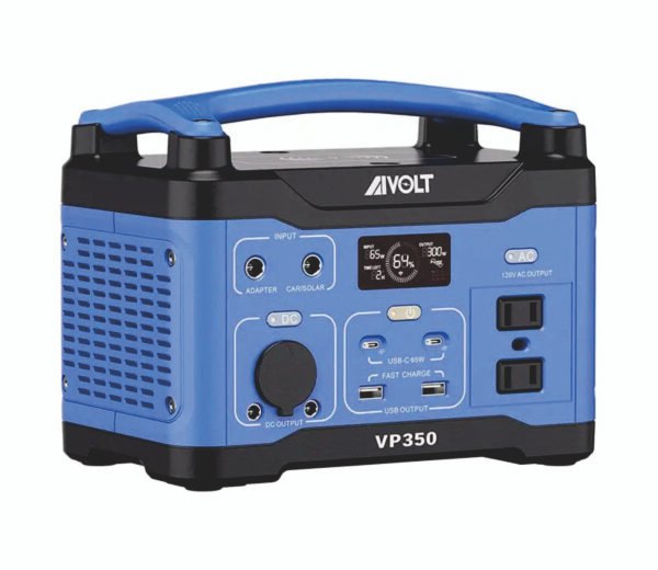 AIVOLT Portable Power Station 300W/266Wh Solar Powered Generator