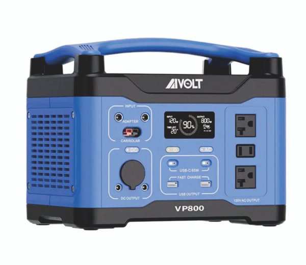 AIVOLT Portable Power Station 800W Solar Powered Generator 892Wh