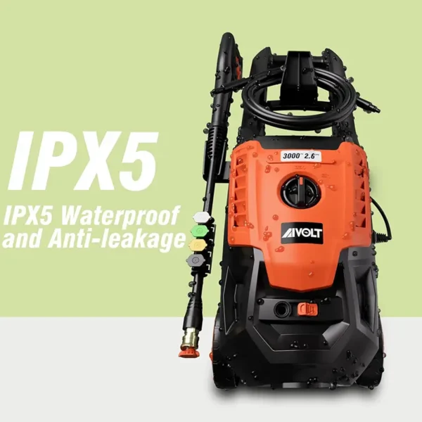 AIVOLT Electric Pressure Washer 3000PSI 2.6GPM High Pressure Washer - Image 3