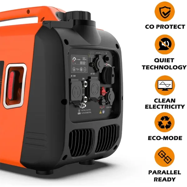 AIVOLT Inverter Generator 4300W Gas Powered Portable Generator - Image 2