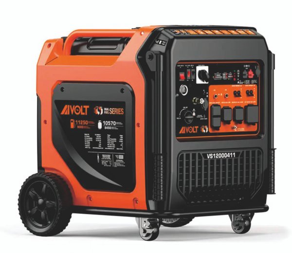 AIVOLT 11250 Wattages Dual Fuel Portable Inverter Generator